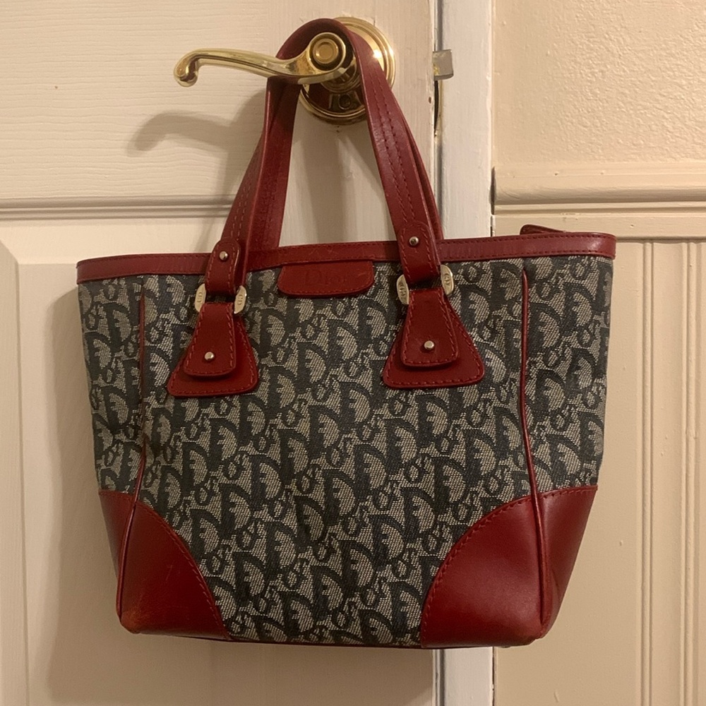 Christian Dior monogram trotter tote bag